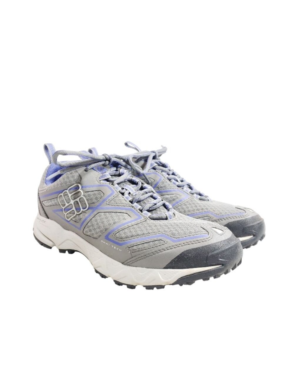 Columbia Womens Size 9 Gray Omni-Tech Trail Running Shoes